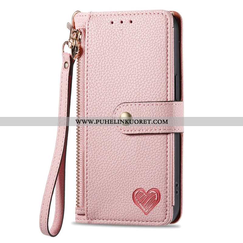 Kotelot Xiaomi 17 Pro Puhelinkuoret Rfid-suojattu Sydänkuvio