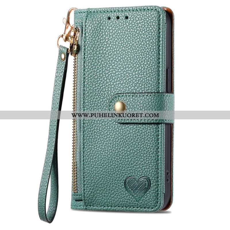 Kotelot Xiaomi 17 Pro Puhelinkuoret Rfid-suojattu Sydänkuvio