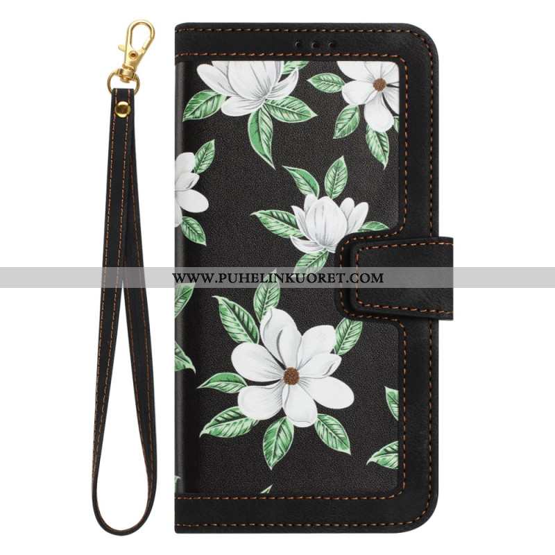 Kotelot Xiaomi 17 Pro Kukkakuvioinen Lompakko