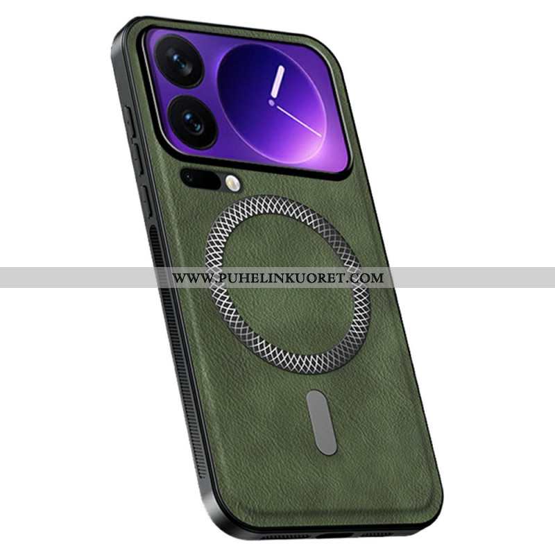 Kuori Xiaomi 17 Pro Magsafe Nahkaefekti