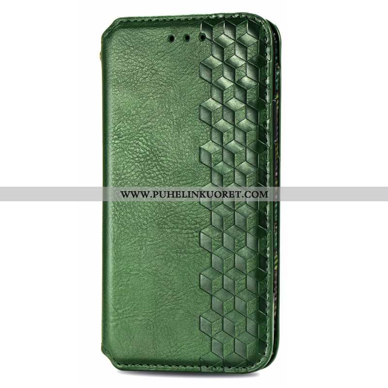 Nahkakotelo Xiaomi 17 Pro Puhelinkuoret Vintage-timanttikuvio