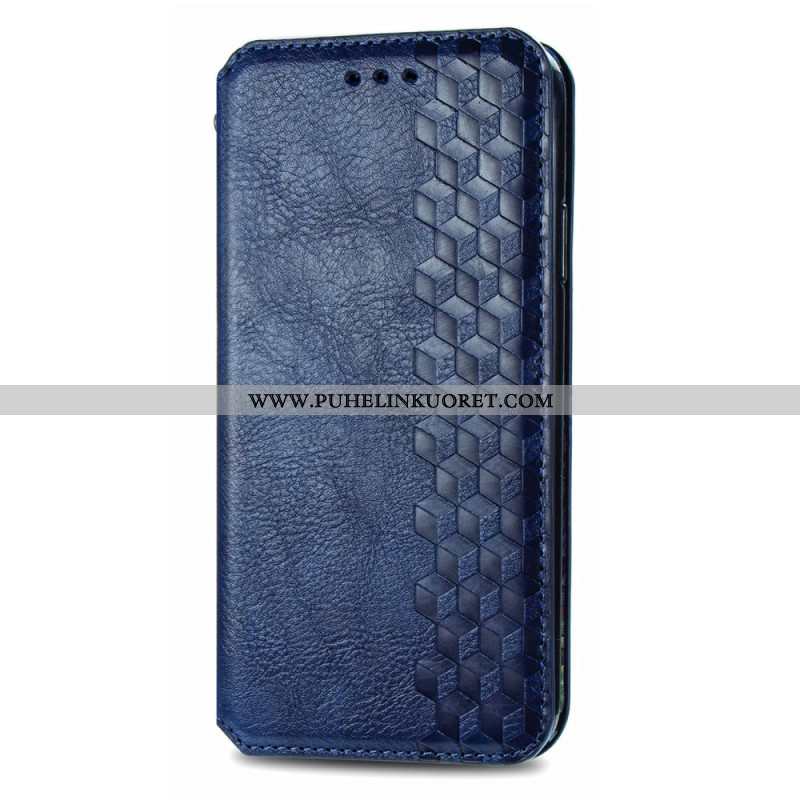 Nahkakotelo Xiaomi 17 Pro Puhelinkuoret Vintage-timanttikuvio