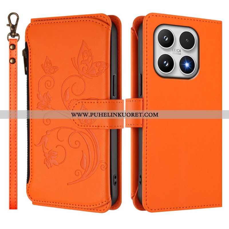 Kotelot Xiaomi 17 Kukallinen Lompakko Suojakuori