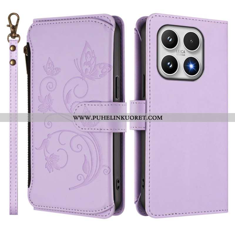 Kotelot Xiaomi 17 Kukallinen Lompakko Suojakuori