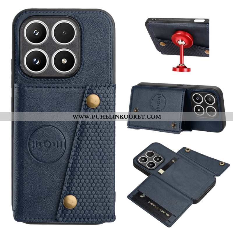 Puhelinkuoret Xiaomi 17 Korttikotelo Ja Teline