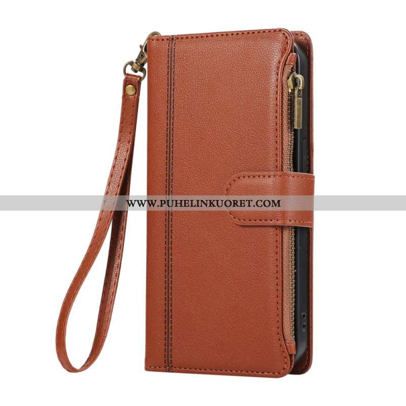 Kotelot Xiaomi 17 Puhelinkuoret Reunustettu Lompakko Nauhalla