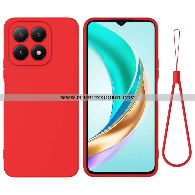 Kuori Xiaomi 17 Nestemäinen Silikoni Hihnalla