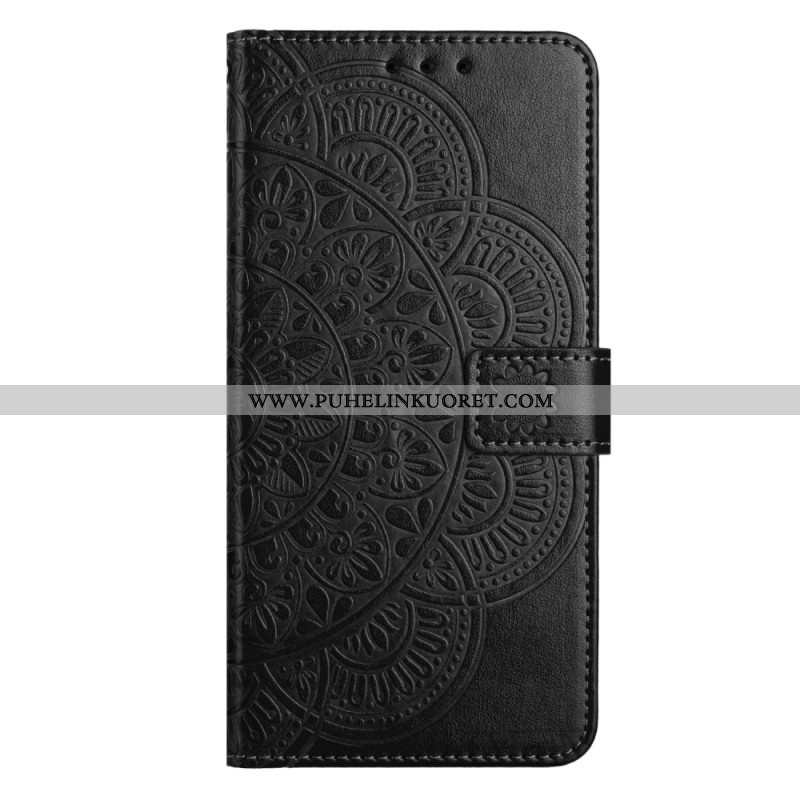 Nahkakotelo Xiaomi 17 Mandala-kaiverrus