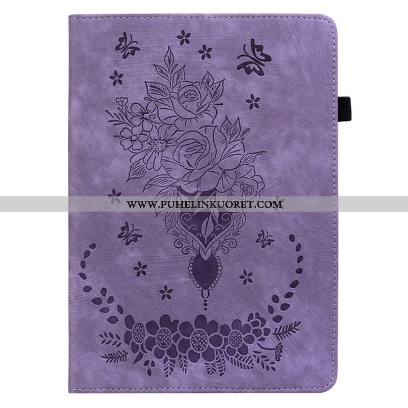 Kuoret Xiaomi Pad 6 Puhelinkuoret Ruusuinen Nahkaefekti