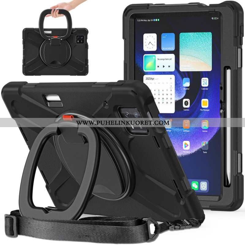 Kuori Xiaomi Pad 6 Pyörivä Jalusta Ja Olkahihna