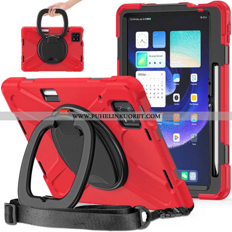 Kuori Xiaomi Pad 6 Pyörivä Jalusta Ja Olkahihna