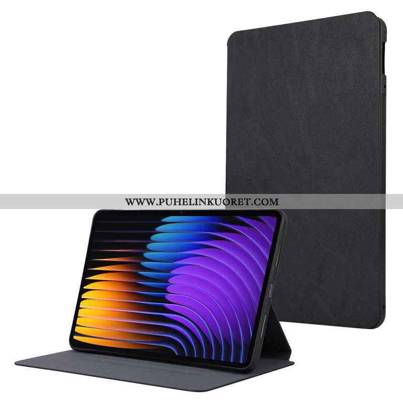 Kotelot Xiaomi Pad 7 / 7 Pro Nahkakuvioinen