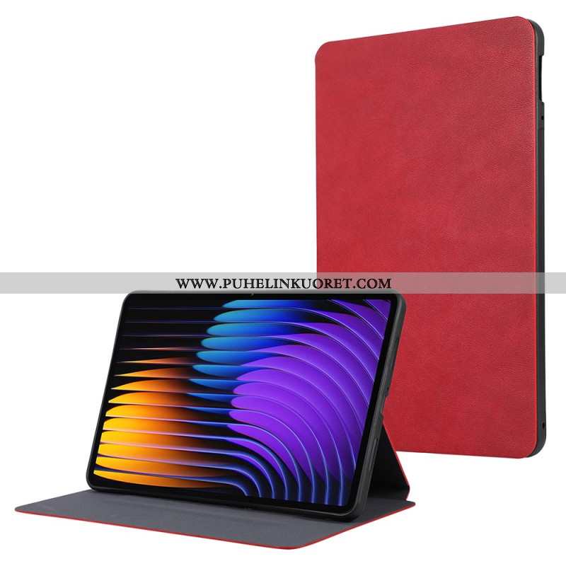 Kotelot Xiaomi Pad 7 / 7 Pro Nahkakuvioinen