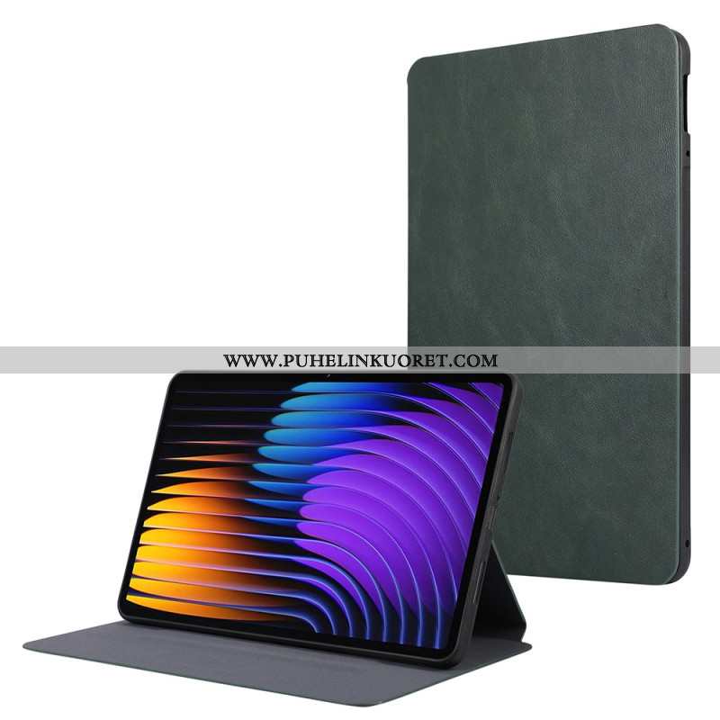 Kotelot Xiaomi Pad 7 / 7 Pro Nahkakuvioinen