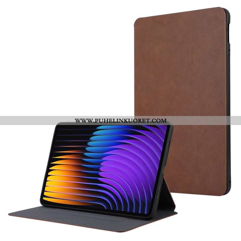 Kotelot Xiaomi Pad 7 / 7 Pro Nahkakuvioinen