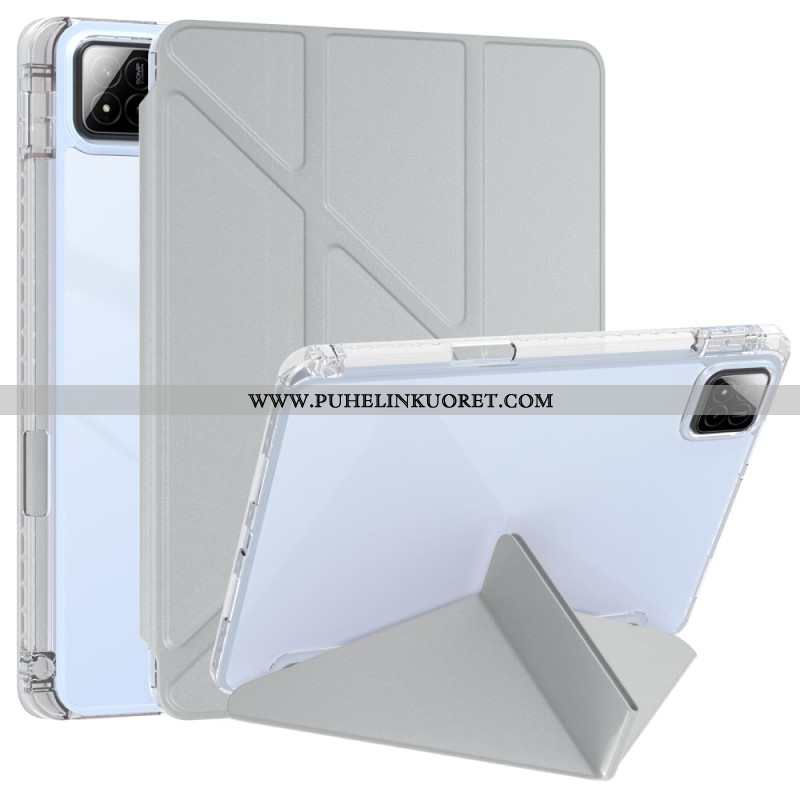 Xiaomi Pad 7 / 7 Pro Keinonahkaa Origami-suojalla