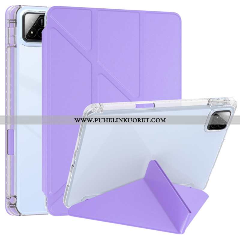 Xiaomi Pad 7 / 7 Pro Keinonahkaa Origami-suojalla