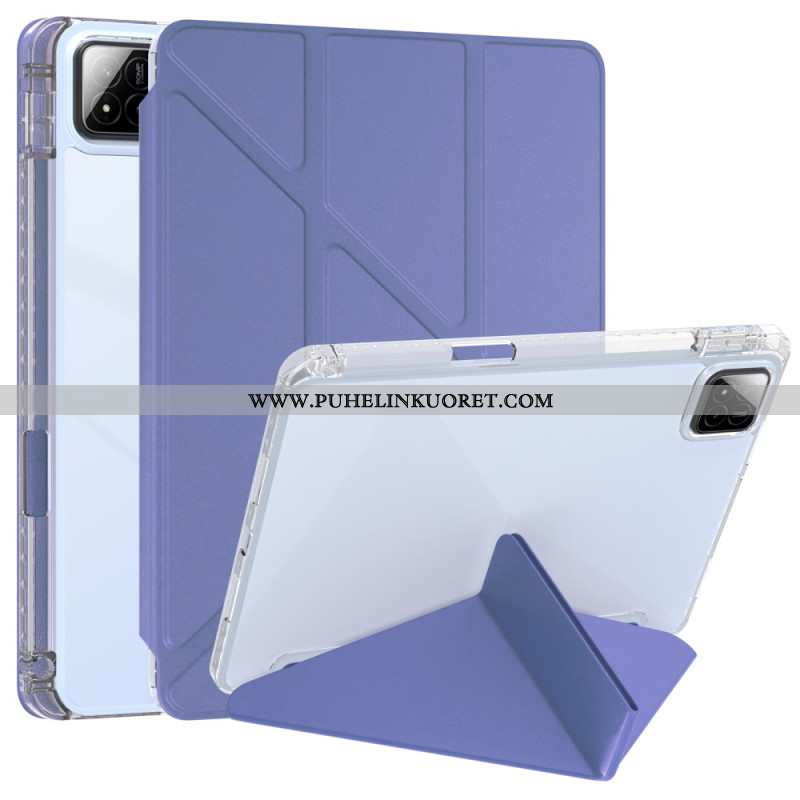 Xiaomi Pad 7 / 7 Pro Keinonahkaa Origami-suojalla