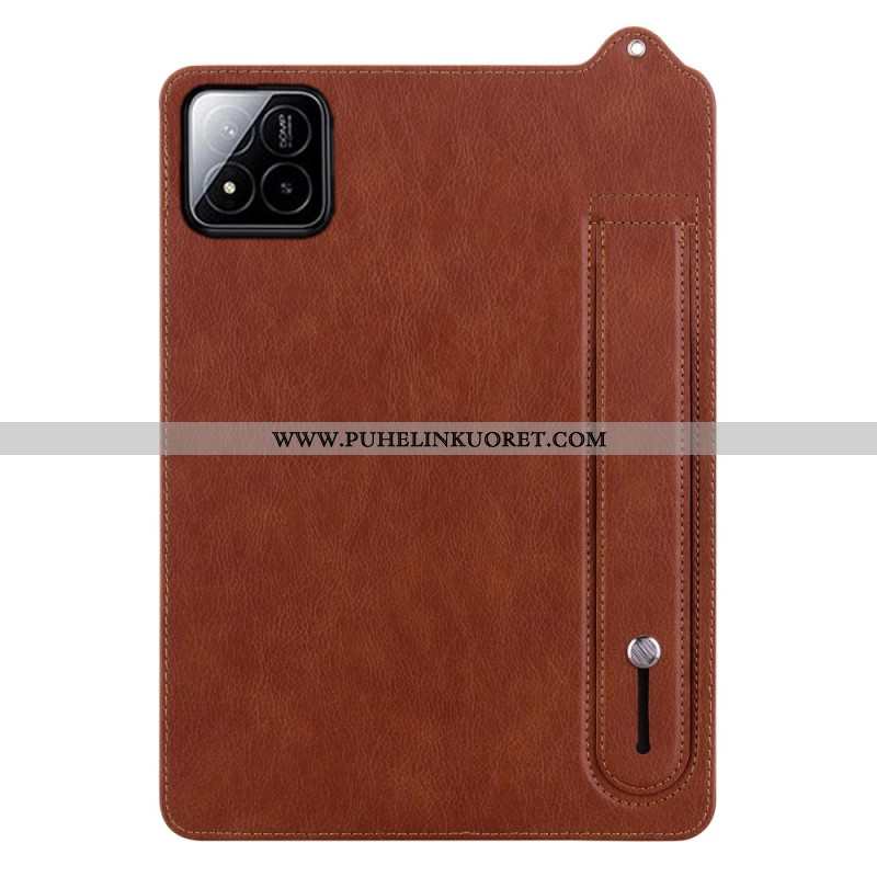 Kuori Xiaomi Pad 7 / 7 Pro Keinonahkaa Hihnatuella