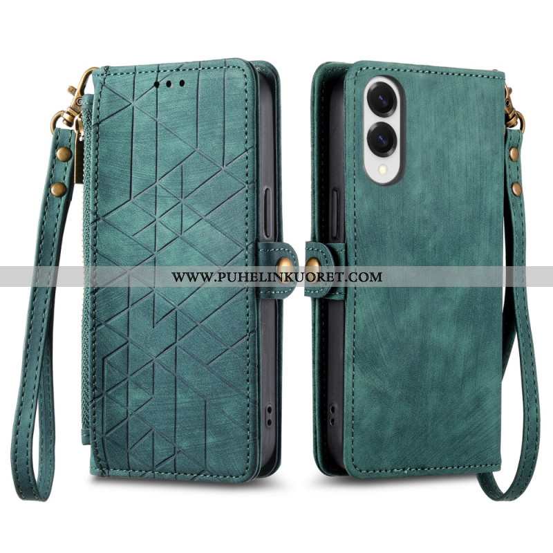 Kotelot Xiaomi Redmi Note 14 4g Puhelinkuoret Geometriset Viivat Hihnalla