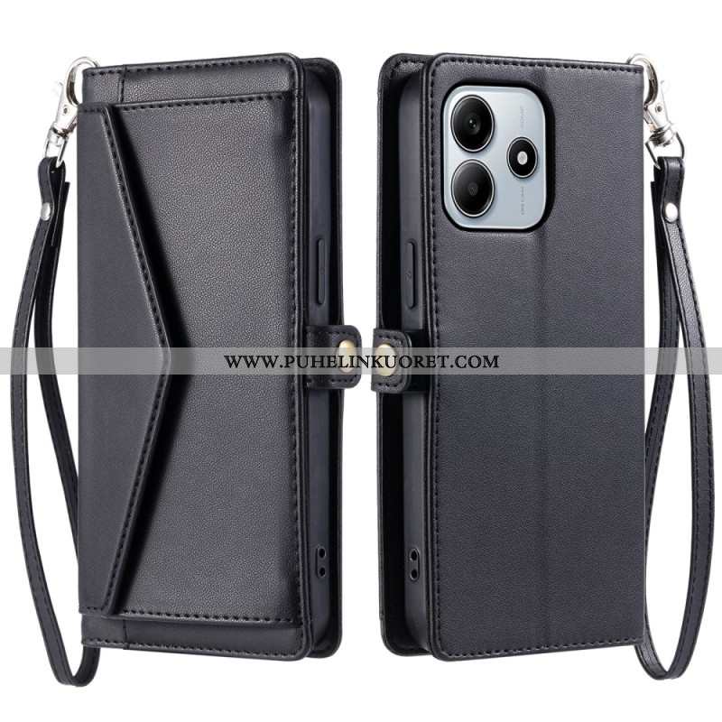 Kotelot Xiaomi Redmi Note 14 4g Nauhallinen Pussi Suojakuori