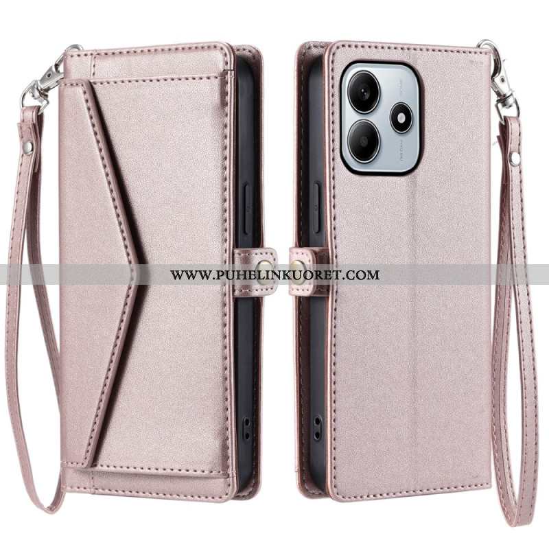 Kotelot Xiaomi Redmi Note 14 4g Nauhallinen Pussi Suojakuori