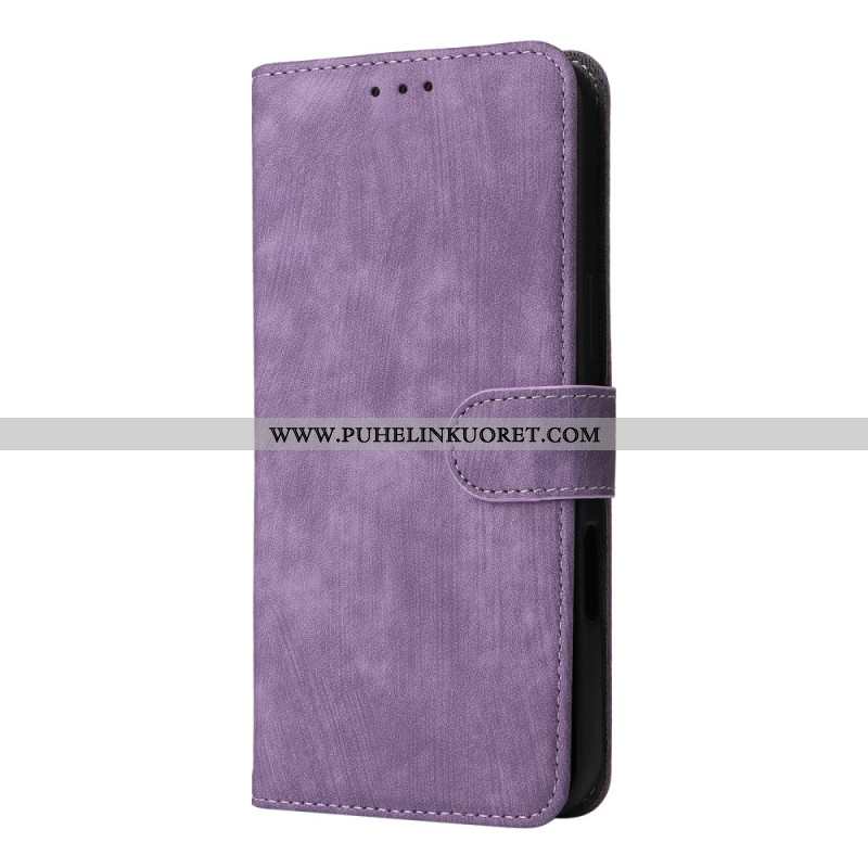 Kotelot Xiaomi Redmi Note 14 4g Puhelinkuoret Rfid-suojattu Mokkanahkakuvio Hihnalla