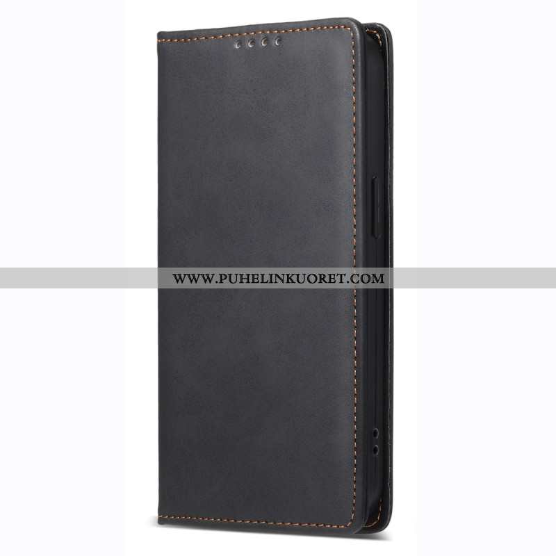 Nahkakotelo Xiaomi Redmi Note 14 4g Vintage Rfid-esto Suojakuori