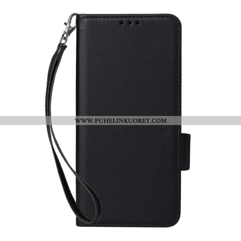 Kuoret Xiaomi Redmi Note 14 5g Litsikuvioinen Tekstuuri Hihnalla