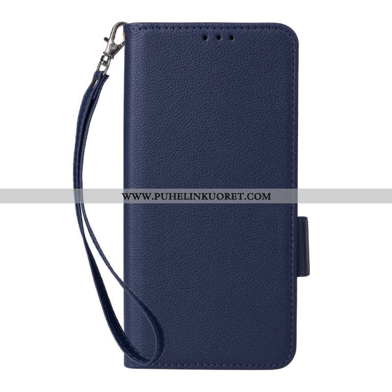 Kuoret Xiaomi Redmi Note 14 5g Litsikuvioinen Tekstuuri Hihnalla