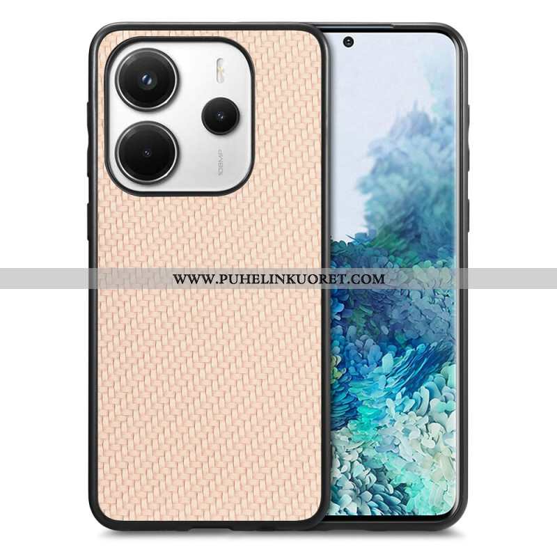 Case Xiaomi Redmi Note 14 5g Puhelinkuoret Hiilikuitukuvioinen