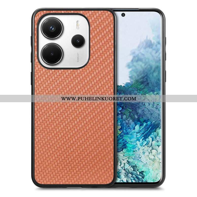 Case Xiaomi Redmi Note 14 5g Puhelinkuoret Hiilikuitukuvioinen