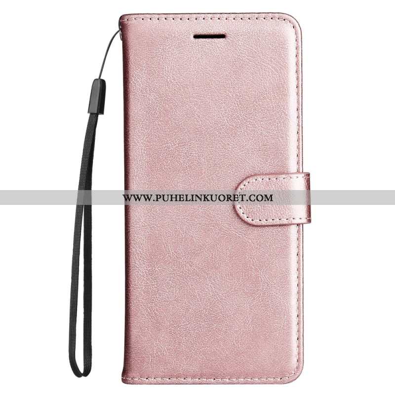 Kotelot Xiaomi Redmi Note 14 5g Keinonahka Hihnalla