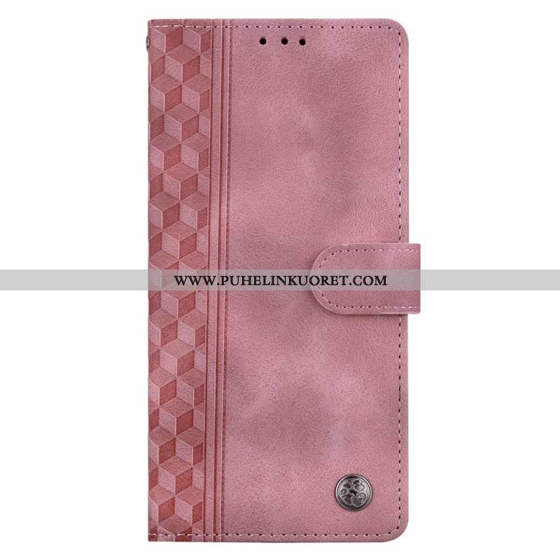 Nahkakotelo Xiaomi Redmi Note 14 5g Friisi Ja Niitit