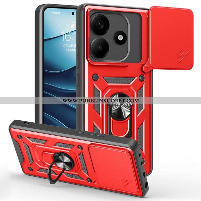 Kuori Xiaomi Redmi Note 14 5g Liukuva Kameran Suojus Ja Jalusta