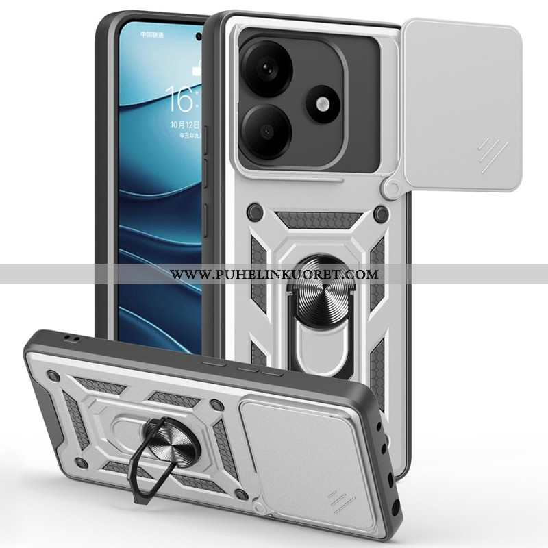 Kuori Xiaomi Redmi Note 14 5g Liukuva Kameran Suojus Ja Jalusta