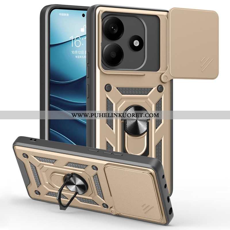 Kuori Xiaomi Redmi Note 14 5g Liukuva Kameran Suojus Ja Jalusta