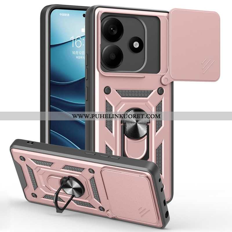 Kuori Xiaomi Redmi Note 14 5g Liukuva Kameran Suojus Ja Jalusta