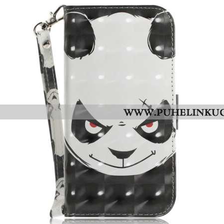 Kotelot Xiaomi Redmi Note 14 5g Puhelinkuoret Vihainen Panda -avainnauha