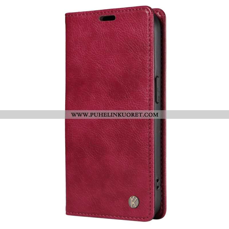 Nahkakotelo Xiaomi Redmi Note 14 5g Vintage Ykatu