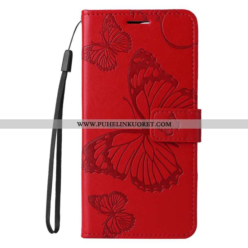 Kotelot Xiaomi Redmi Note 14 5g Jättiläisperhoset Hihnalla Suojakuori