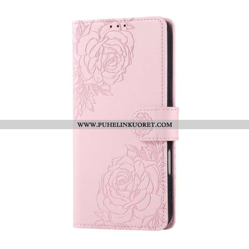 Nahkakotelo Xiaomi Redmi Note 14 5g Kukat