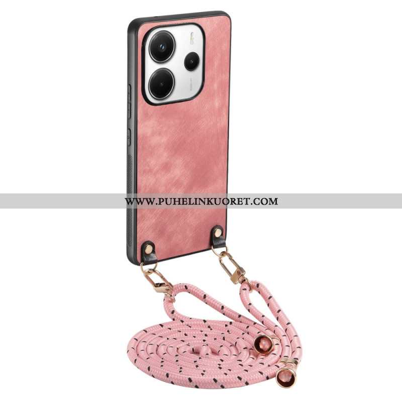 Kuori Xiaomi Redmi Note 14 5g Mokkanahkakuvioinen Suojakuori