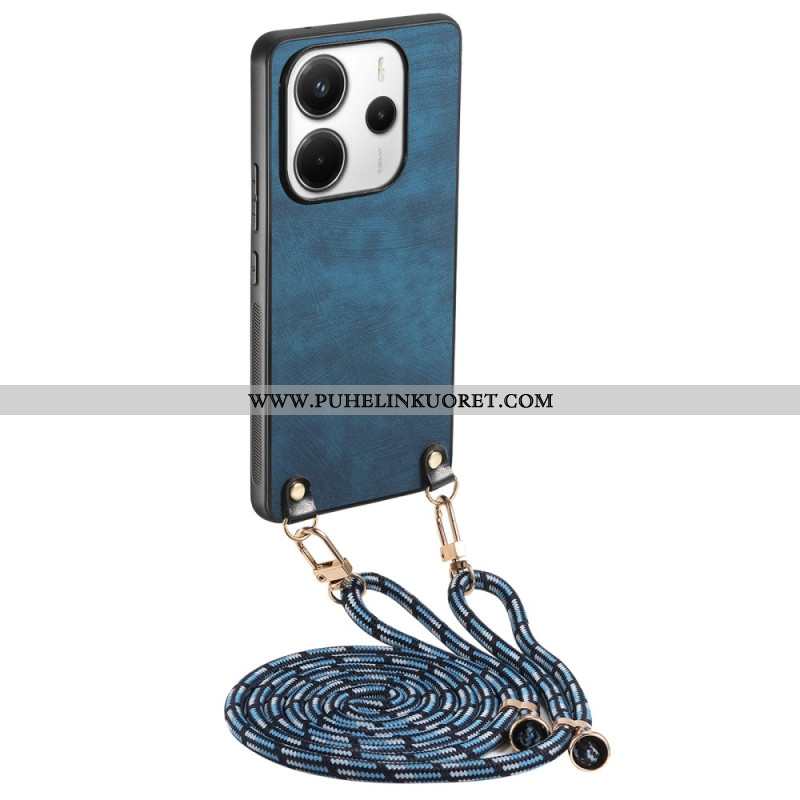 Kuori Xiaomi Redmi Note 14 5g Mokkanahkakuvioinen Suojakuori