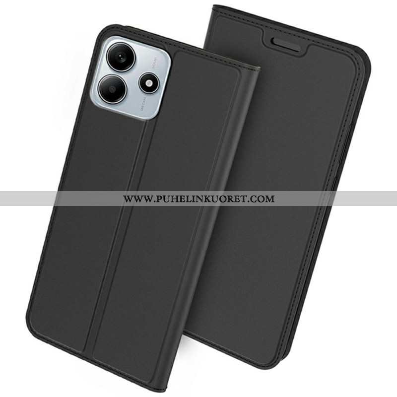 Nahkakotelo Xiaomi Redmi Note 14 5g Korttikotelo Ja Teline