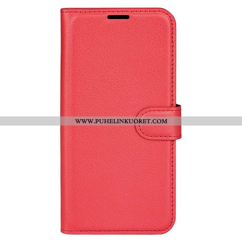 Kotelot Xiaomi Redmi Note 14 5g Klassinen Litsi-tekonahka