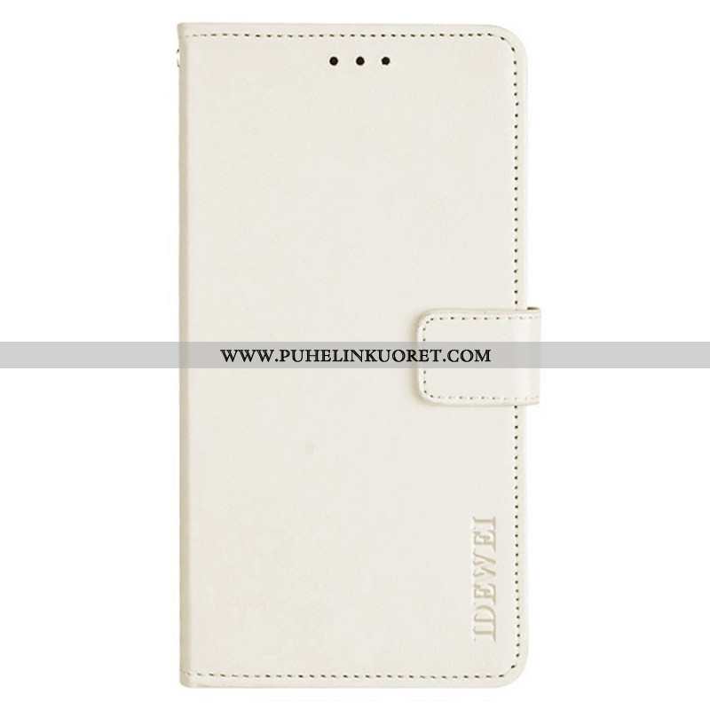 Kotelot Xiaomi Redmi Note 14 5g Idewei Yksivärinen Keinonahka