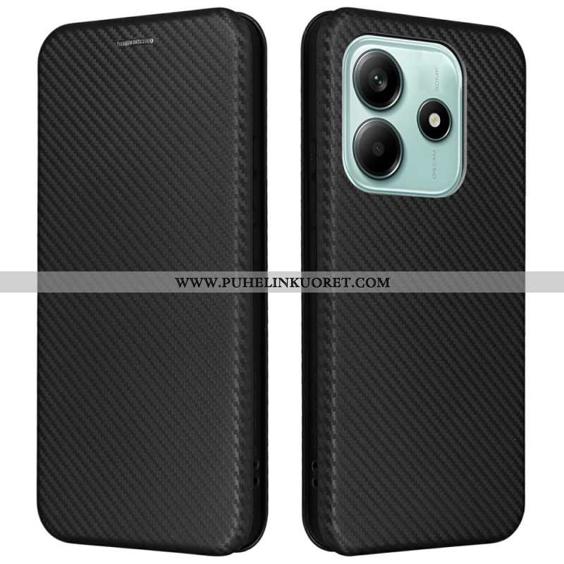 Nahkakotelo Xiaomi Redmi Note 14 5g Hiilikuitu Suojakuori