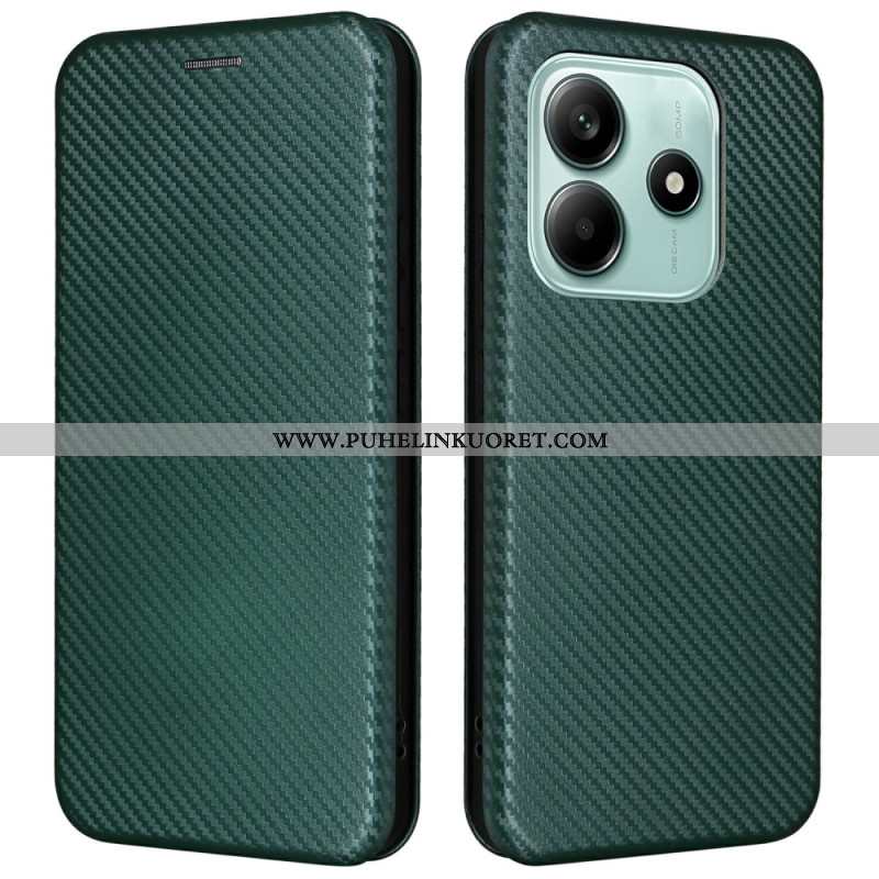 Nahkakotelo Xiaomi Redmi Note 14 5g Hiilikuitu Suojakuori