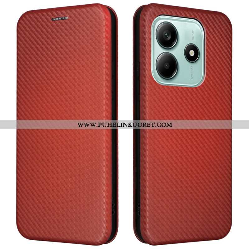 Nahkakotelo Xiaomi Redmi Note 14 5g Hiilikuitu Suojakuori